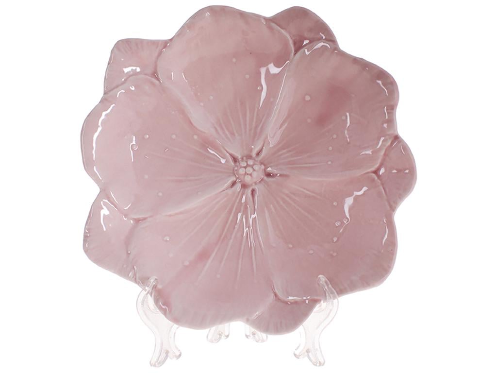 Блюдо фарфоровое Цветок 18,5 см Пудровый (BDI-727-512) Блюдо фарфоровое Цветок 18,5 см Пудровый (BDI-727-512)