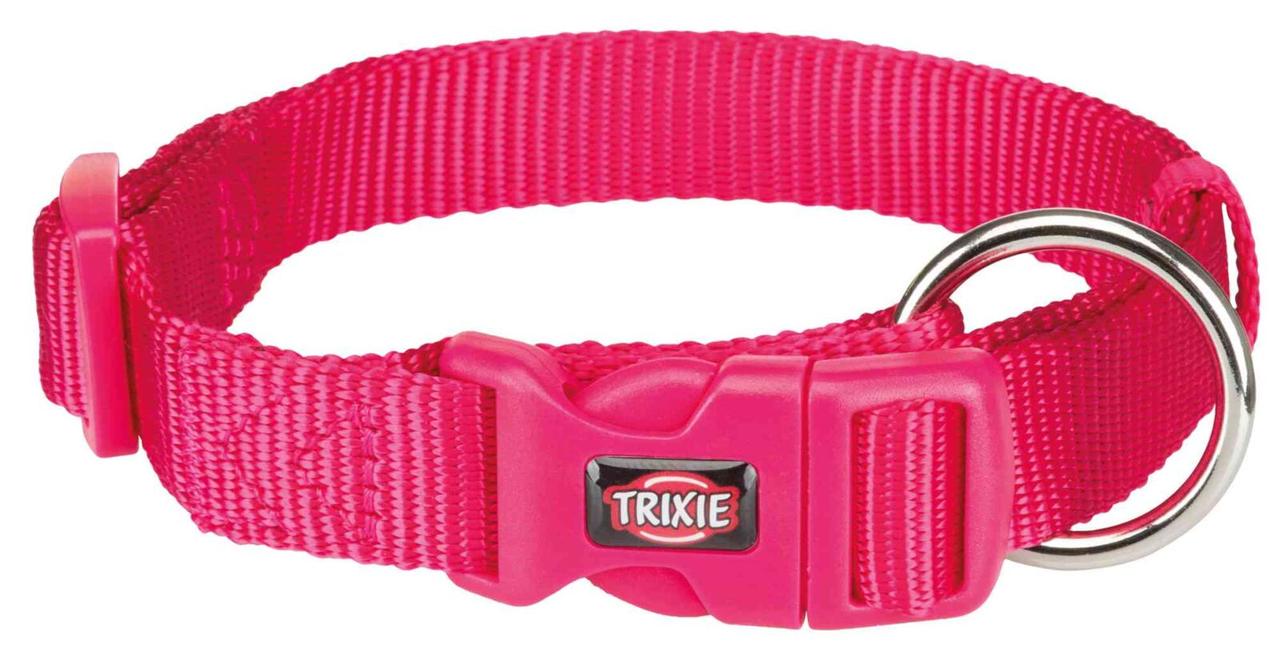 Нашийник для собак Trixie Premium з обхватом нейлон 35-55 см M-L Фуксія (1789925643) Нашийник для собак Trixie Premium з обхватом нейлон 35-55 см M-L Фуксія (1789925643)