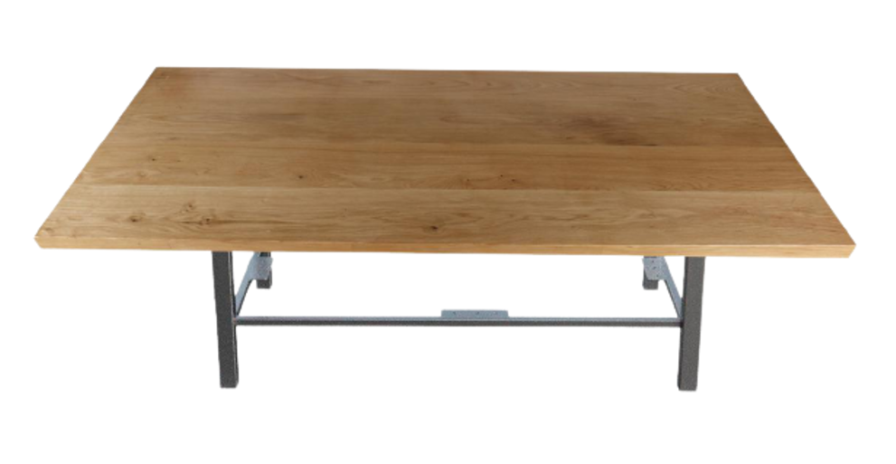 Стол обеденный Strong 1600x800 мм Дуб/Черный (951004)