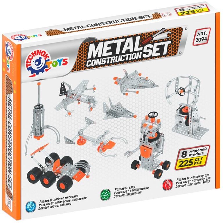 Конструктор дитячий металевий ТехноК Космічна Техніка 225 дет. (28443436) Конструктор дитячий металевий ТехноК Космічна Техніка 225 дет. (28443436)