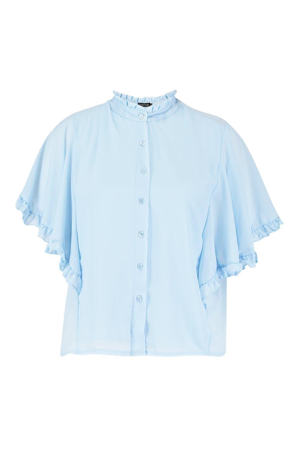 Блуза Boohoo XL Голубой (10374/UK16) - фото 2 Блуза Boohoo XL Голубой (10374/UK16) - фото 2