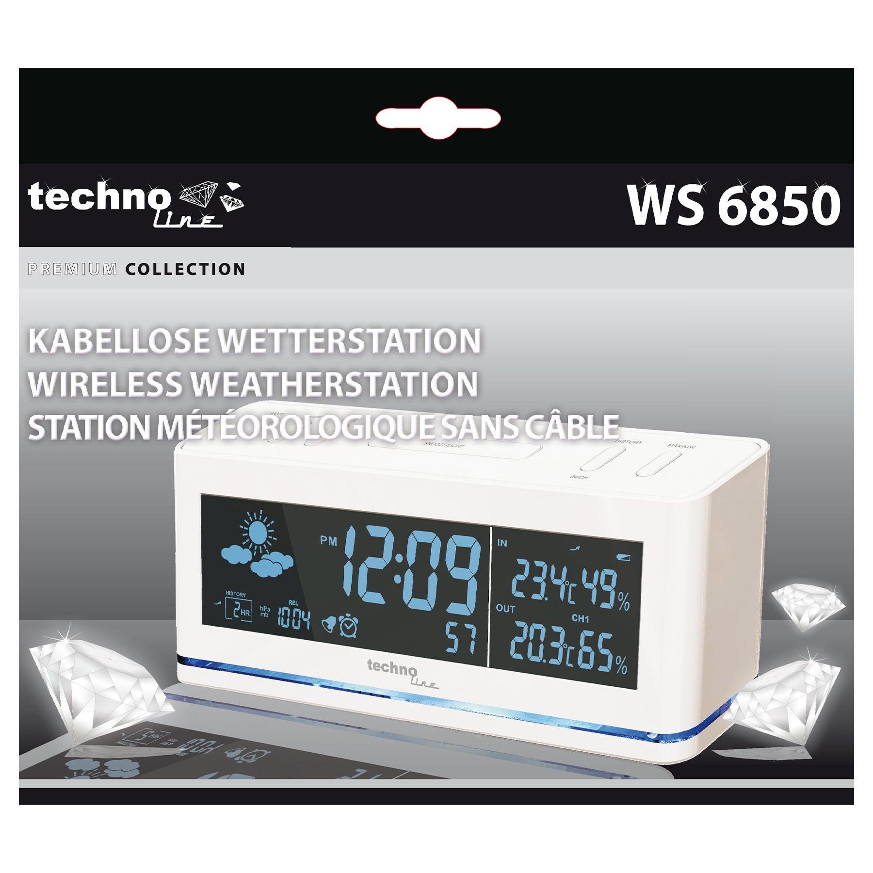 Метеостанція Technoline WS6850 White (WS6850) - фото 5