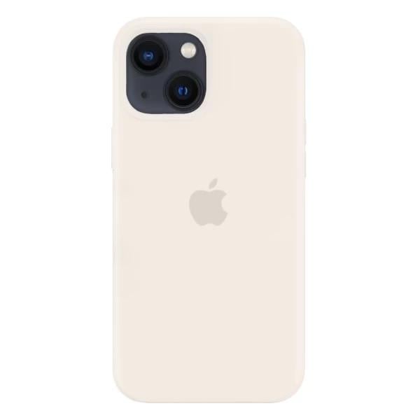 Силиконовый Чехол Накладка Silicone Case для iPhone 13 Antique White