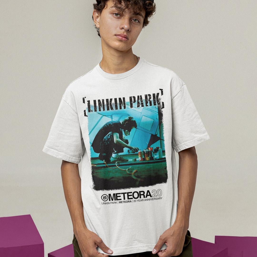 Футболка унисекс Linkin Park Meteora 20th Anniversary Edition S Белый (0000011938)