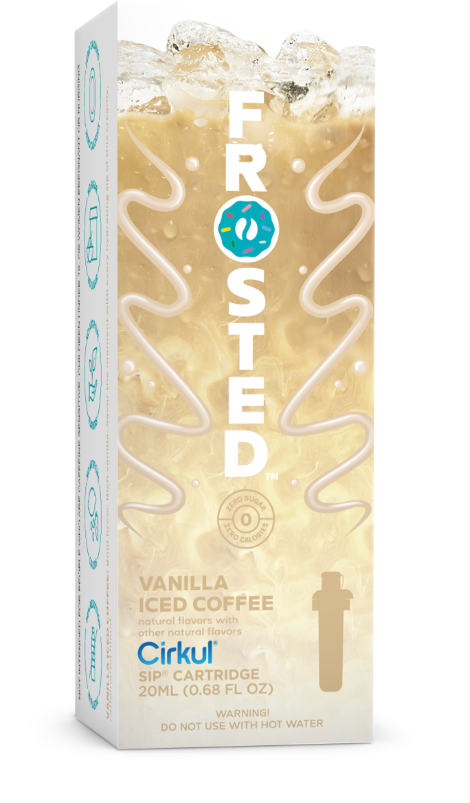 Картридж для Cirkul Vanilla Iced Coffee Frosted 20 мл (43273)