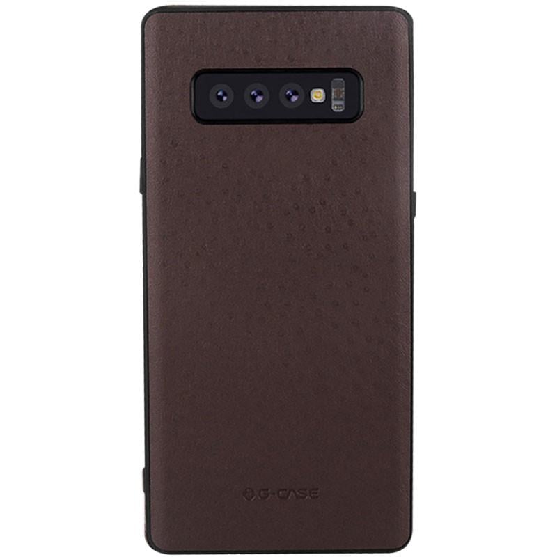 Накладка G-Case Duke series для Samsung Galaxy S10 (Темно-коричневий) (181715)