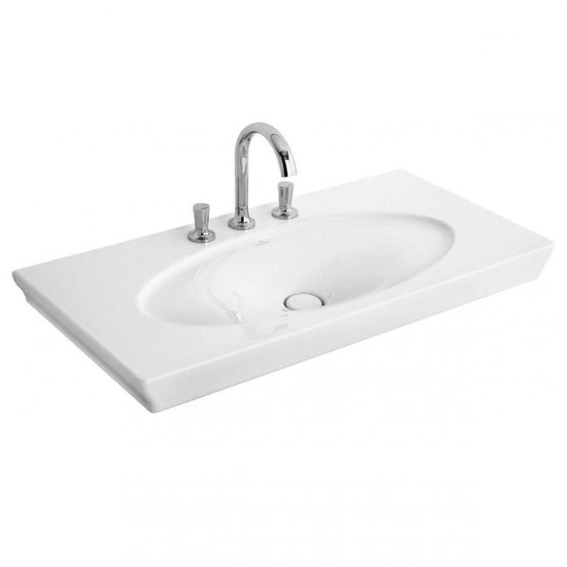 Умывальник подвесной Villeroy&Boch La Belle 6124G2R2 1000x490x175 мм Белый (196132)