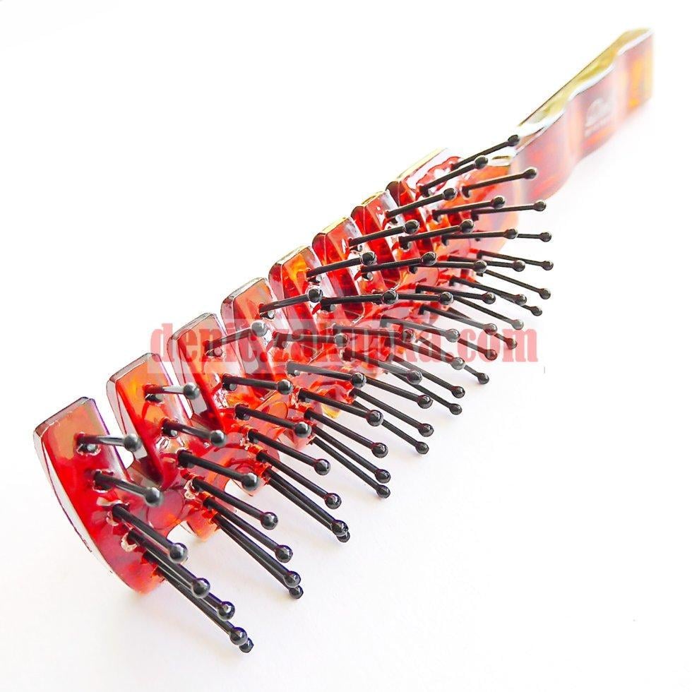 Расческа Фиш для укладки ДенІС professional прозрачный Коричневый (1453070622) - фото 3