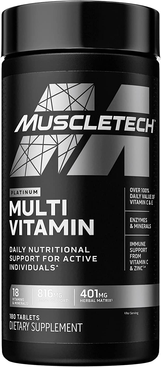 Мультивітаміни MuscleTech Platinum Multivitamin 180 таб. (1310)