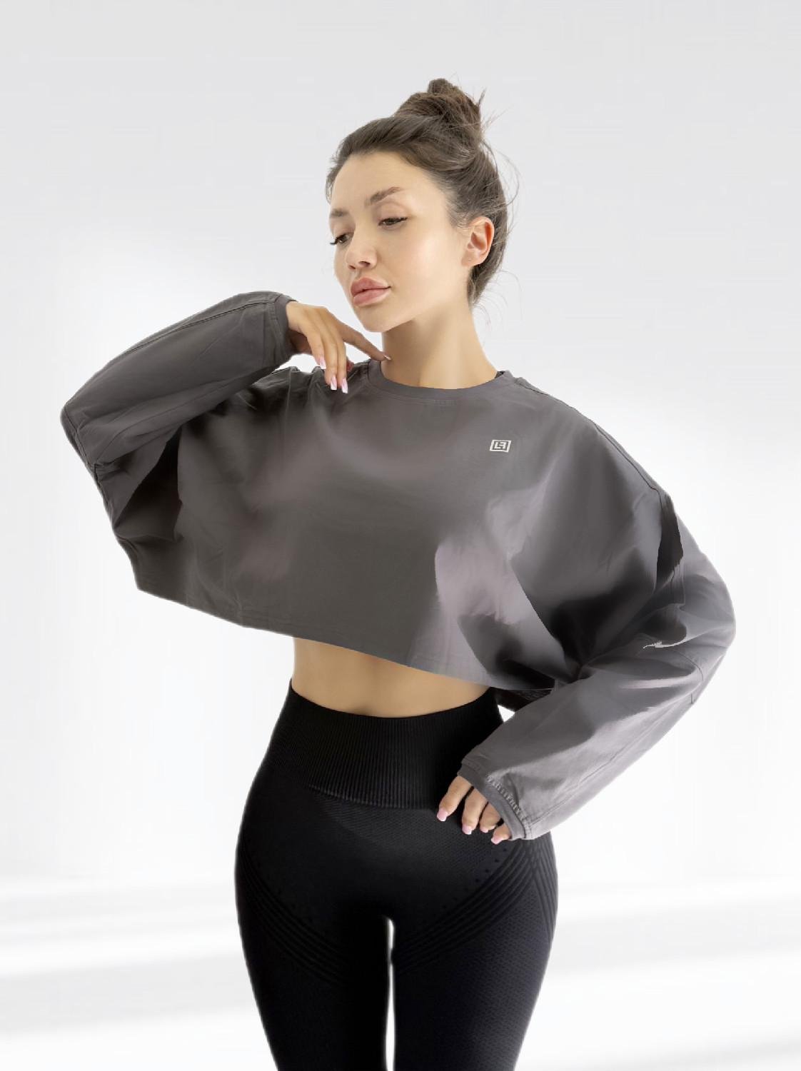 Кофта спортивна жіноча LILAFIT S Сірий (SKJ000011) Кофта спортивна жіноча LILAFIT S Сірий (SKJ000011)