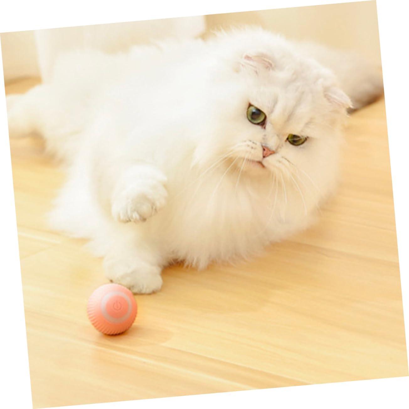 Інтерактивна іграшка для кішок та маленьких собак Petgravity з USB-зарядкою Рожевий - фото 3 Інтерактивна іграшка для кішок та маленьких собак Petgravity з USB-зарядкою Рожевий - фото 3