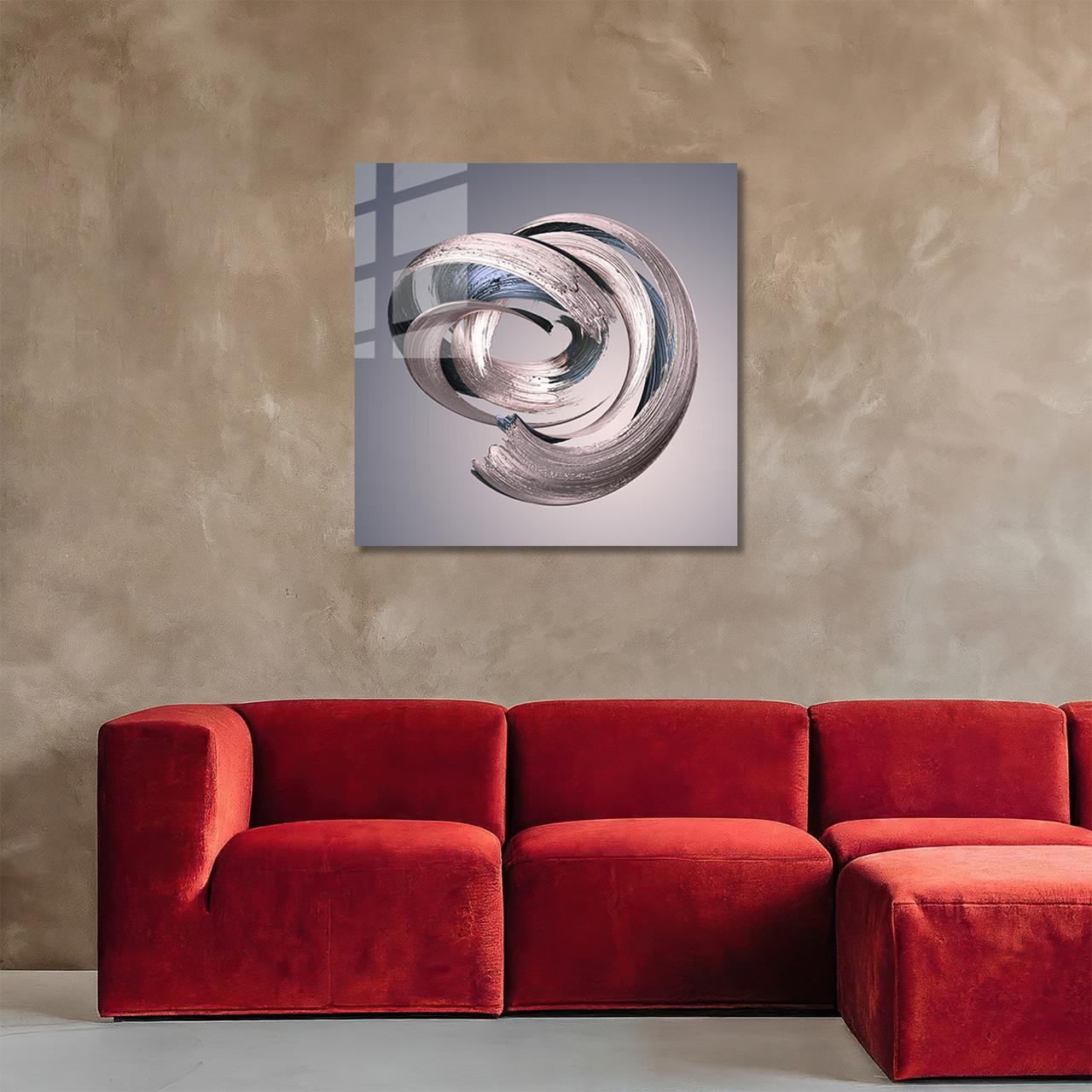 Картина на стекле NovellaPrint Танец металла 90х90 см (502.3) - фото 2