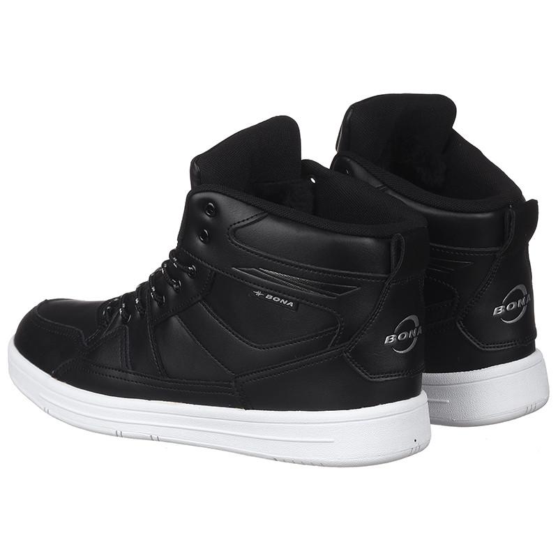 Кросівки чоловічі Bona 853C-6 шкіряні р. 43 Чорний (20062) - фото 3 Кросівки чоловічі Bona 853C-6 шкіряні р. 43 Чорний (20062) - фото 3