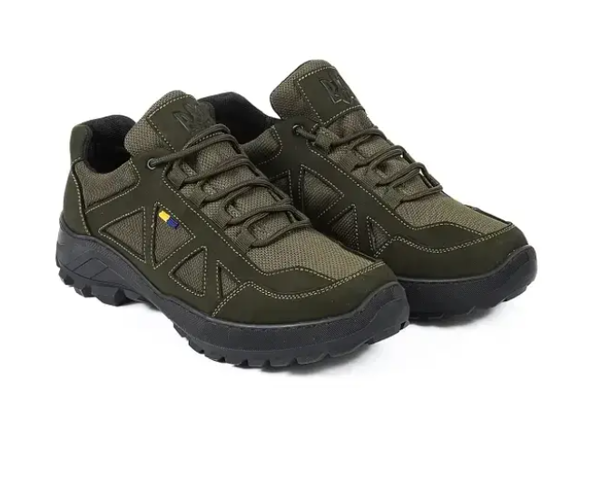 Кроссовки мужские демисезонные натуральный нубук р. 44 Хаки - фото 3 Кроссовки мужские демисезонные натуральный нубук р. 44 Хаки - фото 3