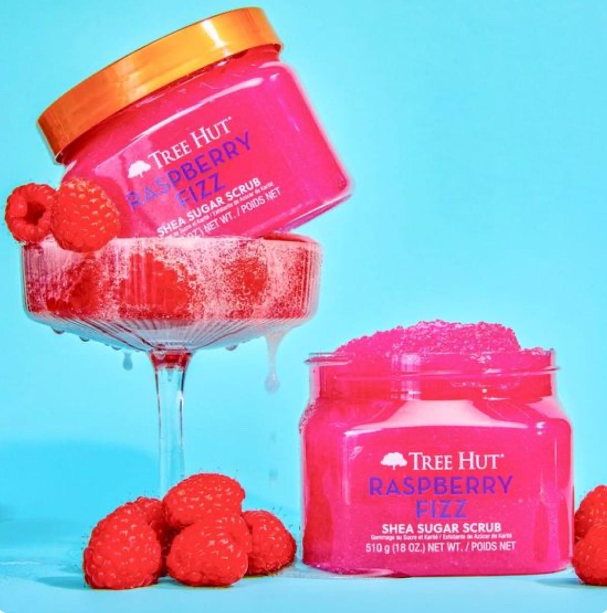 Скраб для тела Tree Hut Raspberry Fizz Sugar Scrub 510 г (3173) - фото 4