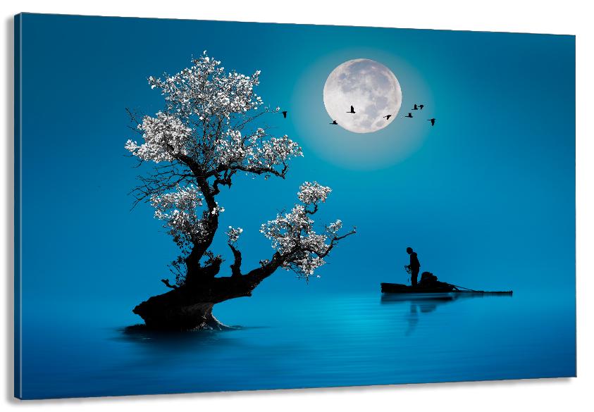 Картина на холсте в гостиную/спальню Природа 60х100 см (MLP_323)