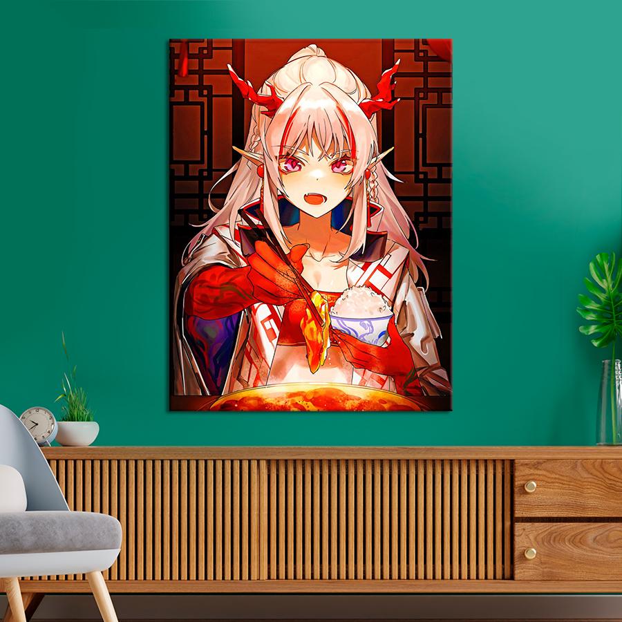 Настенний декор Мостима из игры Arknights 80x60 см (YA-83)