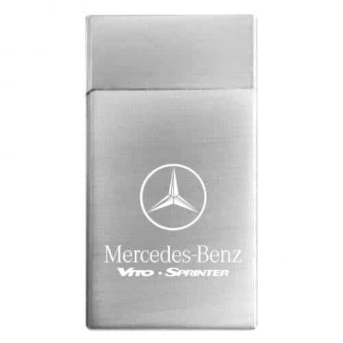 Зажигалка газовая Mercedes-Benz Серебряный (12864214-49-7589)