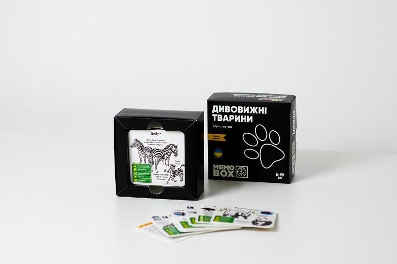 Настільна гра JoyBand MemoBox Delux дивовижні тварини (MBD106)