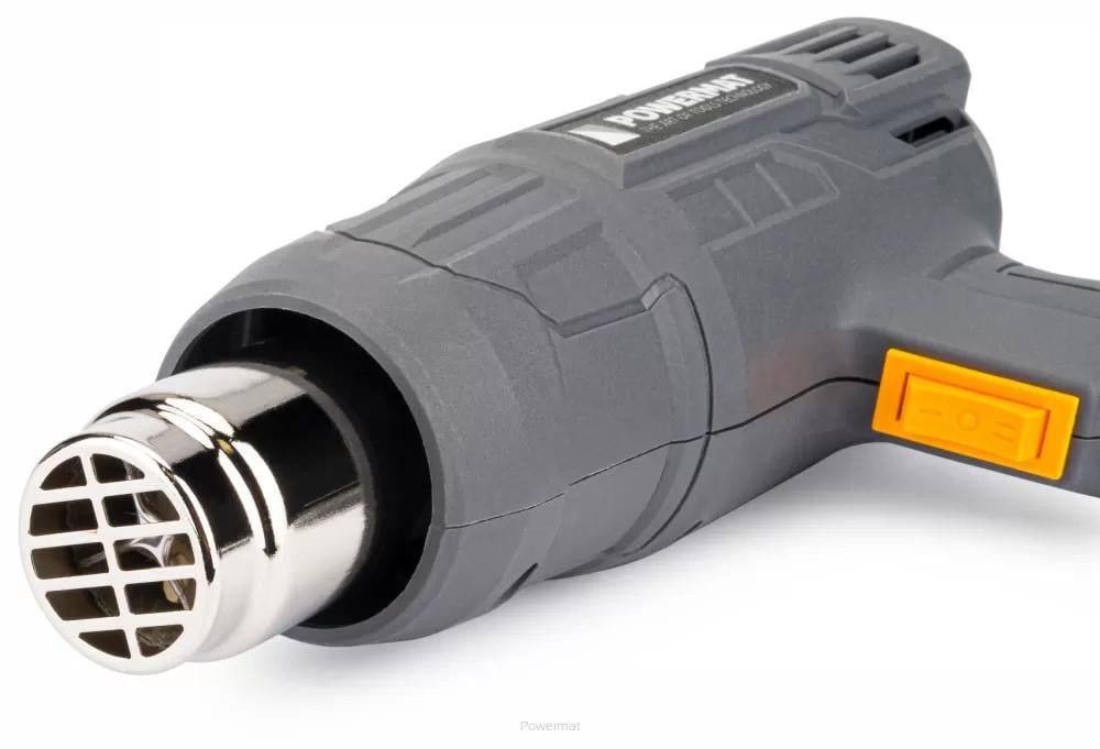 Фен технічний Powermat PM-OP-2000MN 2797078506 будівельний для зняття фарби та термоусадки 2000 Вт - фото 4 Фен технічний Powermat PM-OP-2000MN 2797078506 будівельний для зняття фарби та термоусадки 2000 Вт - фото 4