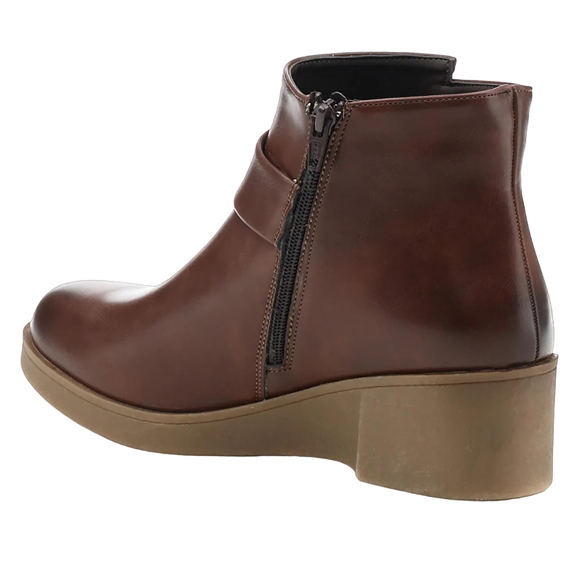 Черевики повсякденні осінні жіночі Polaris р. 38 Коричневий (050033-38) - фото 3