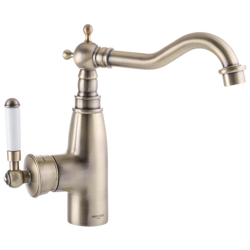 Змішувач для раковини MIXXUS PREMIUM VINTAGE 001-C (MI2858) Змішувач для раковини MIXXUS PREMIUM VINTAGE 001-C (MI2858)