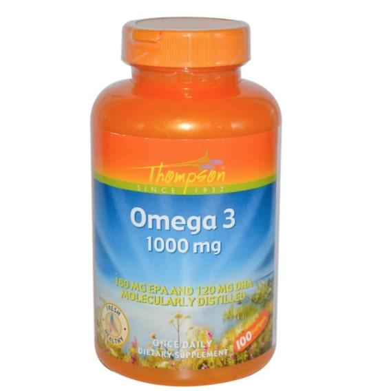 Омега 3 Thompson Omega 3 1000 мг 100 Softgels (THO-19320)