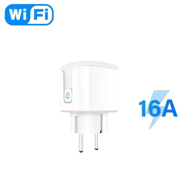 Розумна розетка Tuya Smart WiFi 16 А 3680 Вт (JJ17) - фото 3 Розумна розетка Tuya Smart WiFi 16 А 3680 Вт (JJ17) - фото 3