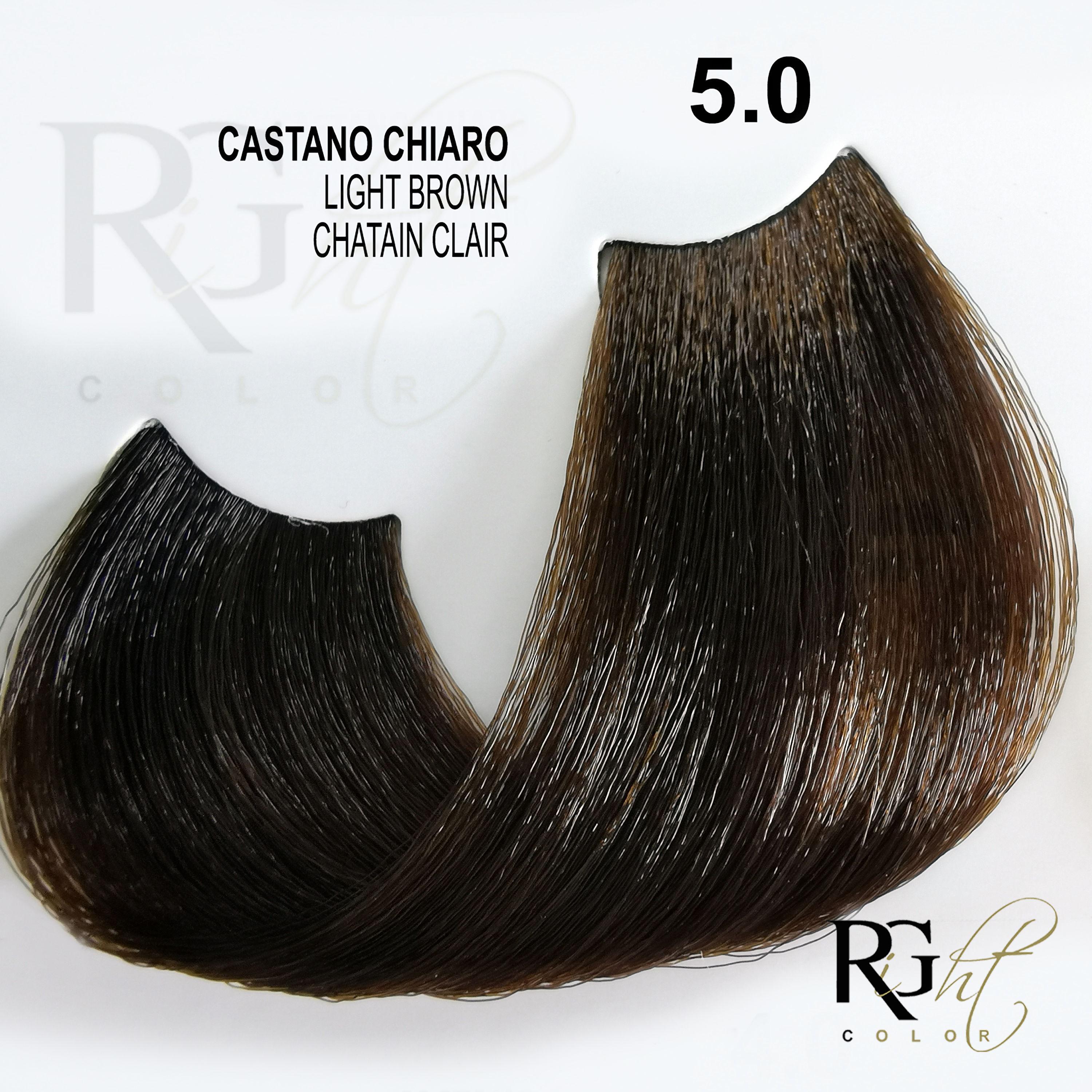 Фарба для волосся Right Color 100 мл 5.0 Світло-коричневий - фото 2