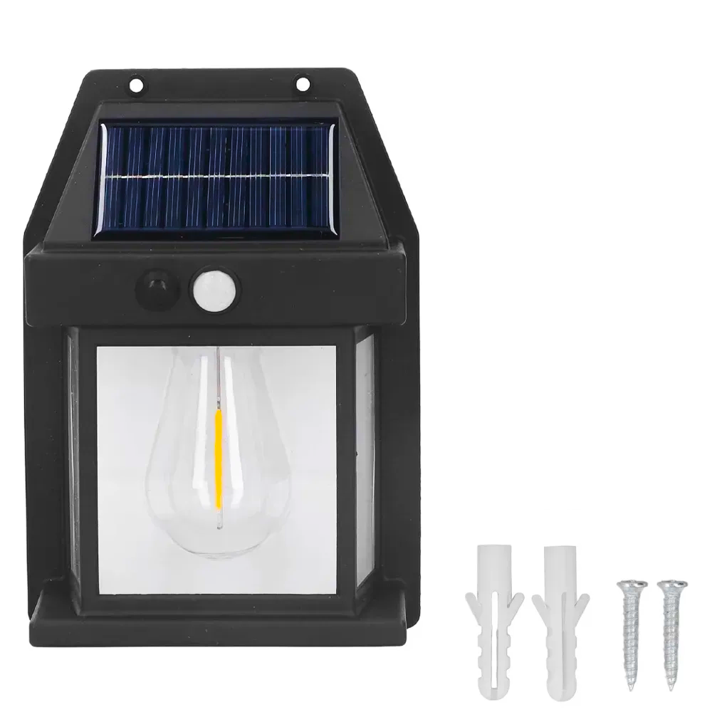 Уличный светильник SOLAR WALL LAMP ВK-888 на солнечной батарее с датчиком движения (234573336)
