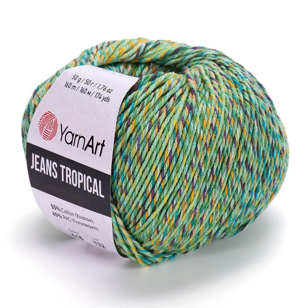 Пряжа YarnArt Jeans Tropical 616