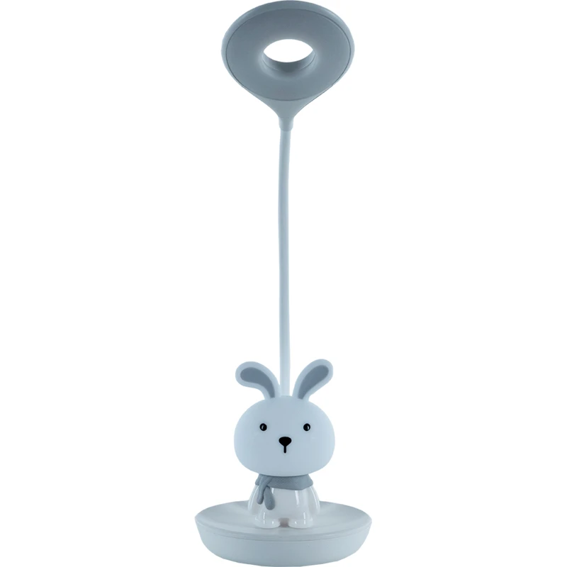 Лампа настольная KITE Bunny LED с аккумулятором Белый (K24-492-1-1)