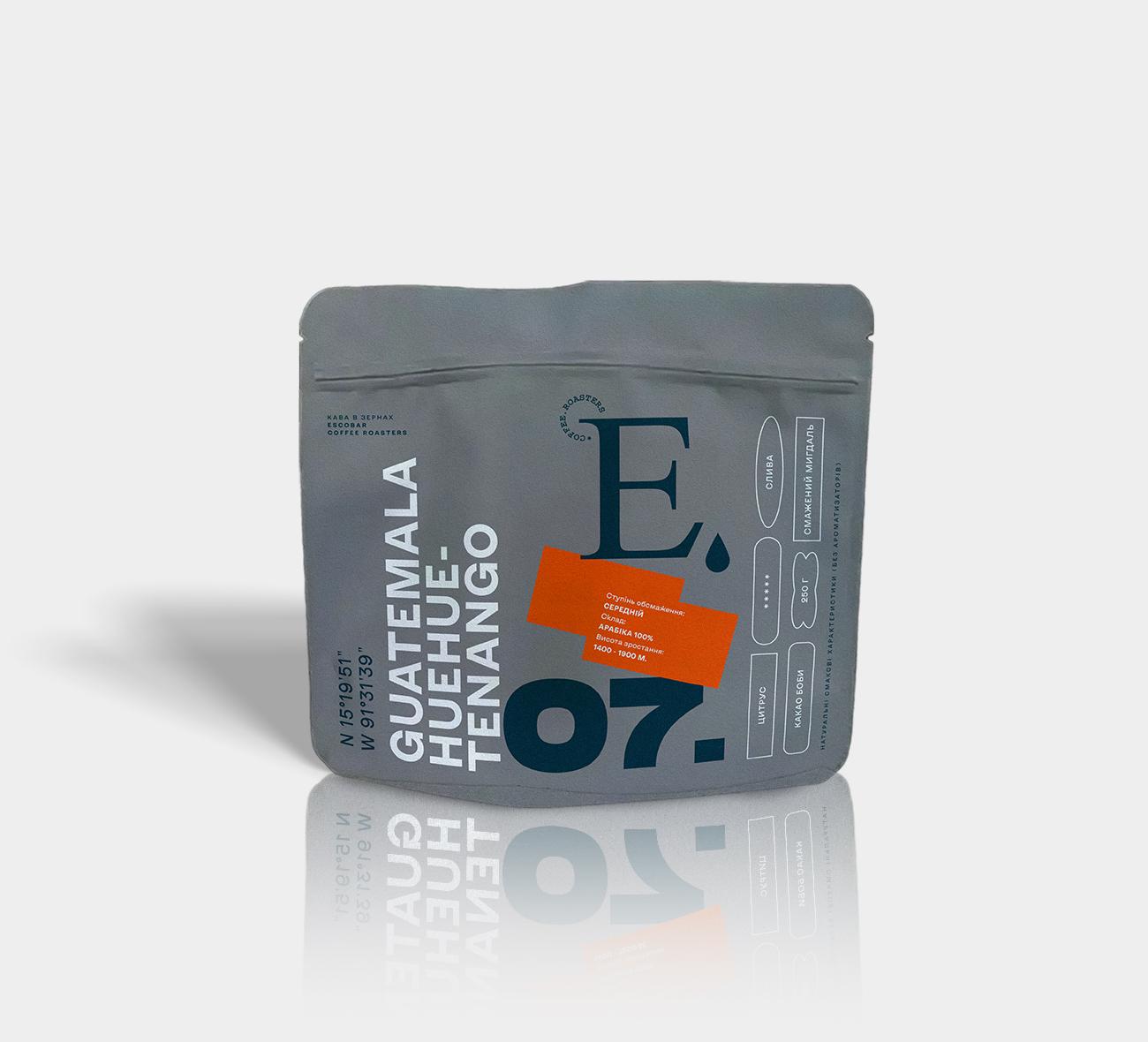 Кофе в зернах Escobar Guatemala Huehuetenango 250 г