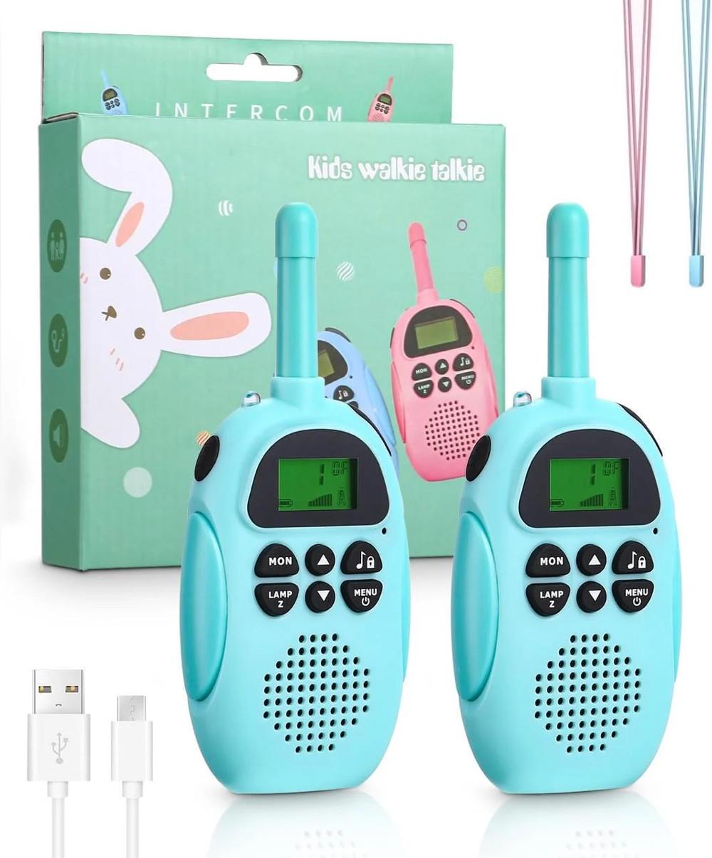 Рации детские 2 шт. Бирюзовый (2752096316)
