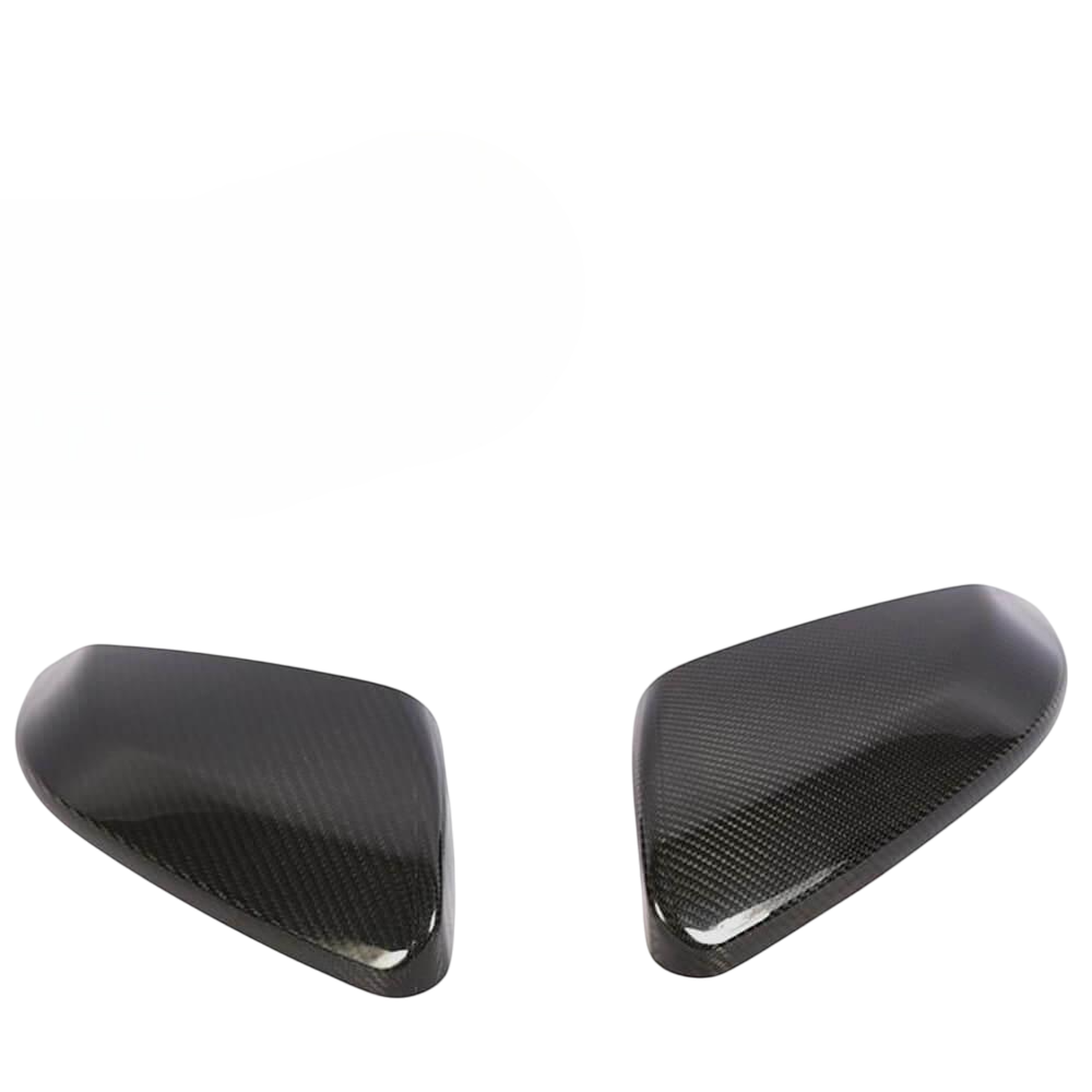 Крышки зеркал V1 DDCarbon для Honda Civic Sedan X 2016-2021 гг. натуральный Карбон (153839)