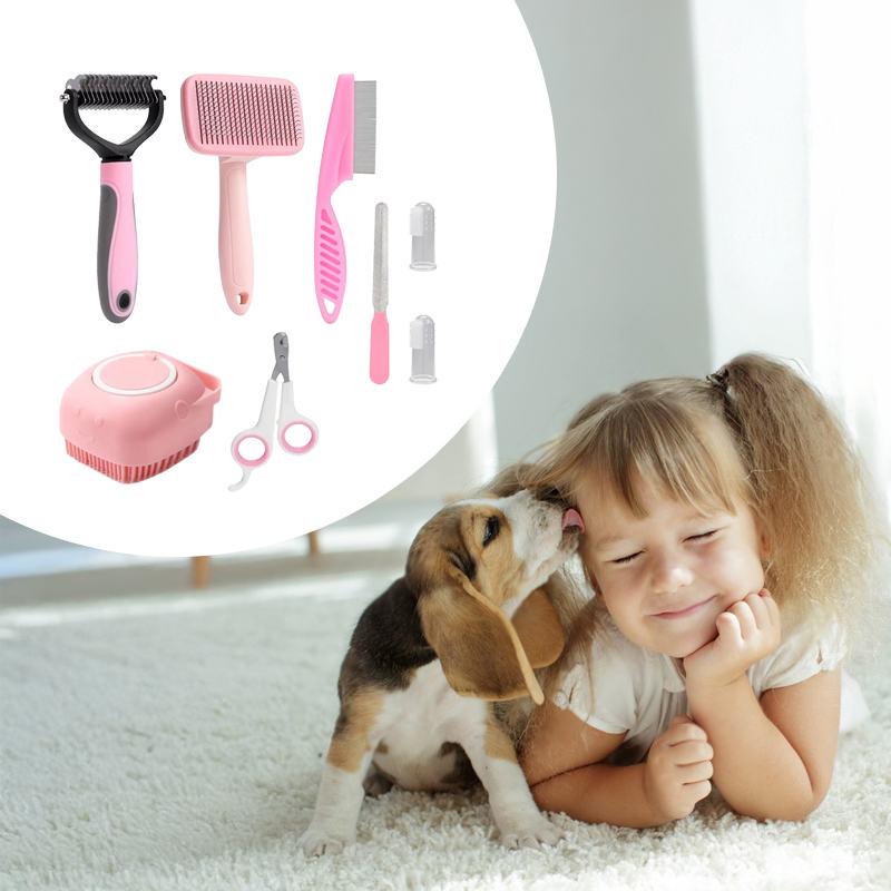 Набор Pet Grooming 8в1 для ухода за собаками и кошками - фото 7