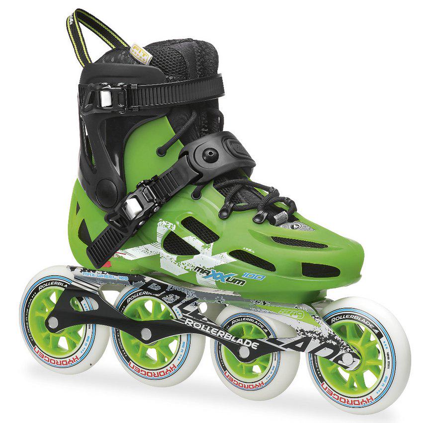 Роликові ковзани Rollerblade MAXXUM 100 Чорний/Зелений (07367000 9C5)