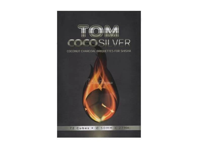 Вугілля кокосове Tom Coco Silver сегмент під калауд 10 кг 60 шт. (12208963)