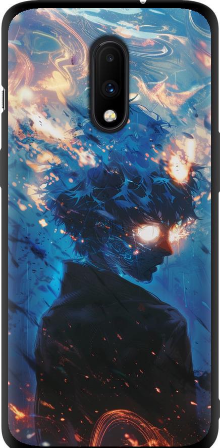 Чехол на OnePlus 7 Сатору Годжо (6129b-1740-42517)