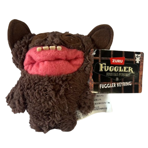 Игрушка брелок Fuggler Grin V3 12 см Коричневый (1331)