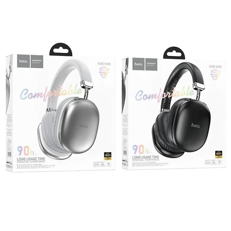 Наушники Bluetooth Hoco W35 wireless headphones Black - фото 7