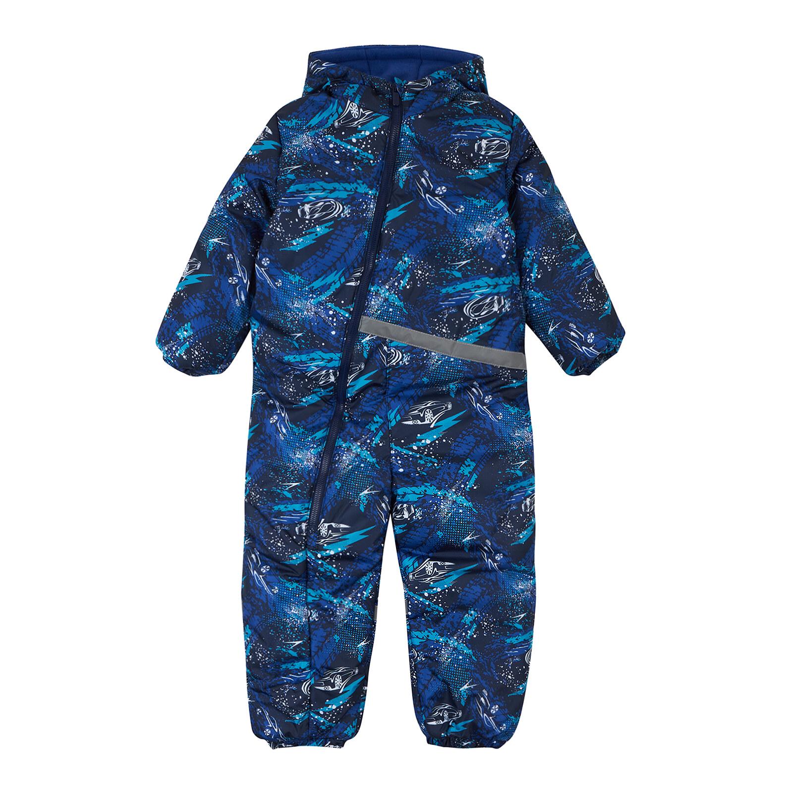 Комбинезон детский зимний ЛяЛя с утеплителем на флисе 104 см (8ПЛ078)