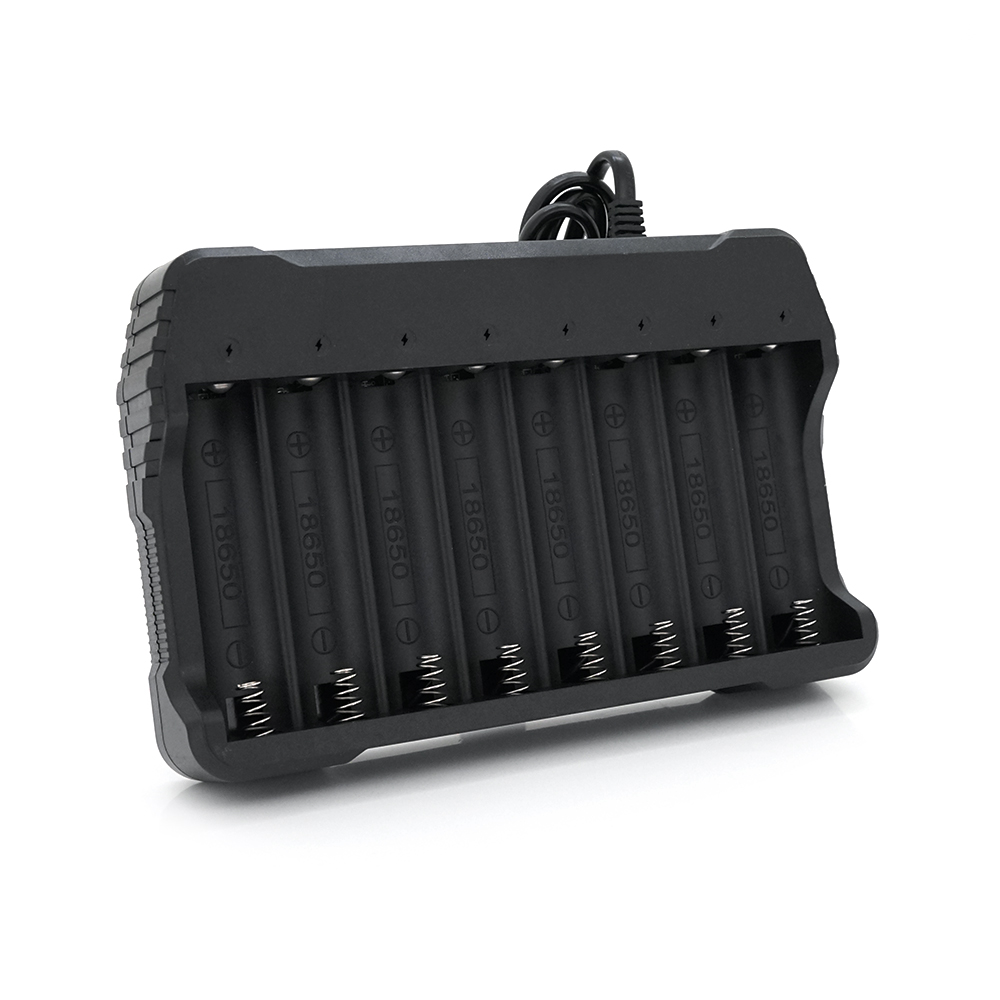 Зарядное устройство VOLTRONIC MS-808A для аккумуляторов 18650 8 каналов 4,2V 2000 mAh (32316)