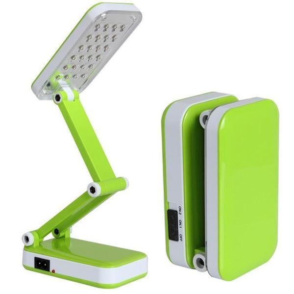 Лампа настольная Topwell 1019 c аккумулятором светодиодная складная Зеленый (5387) Лампа настольная Topwell 1019 c аккумулятором светодиодная складная Зеленый (5387)