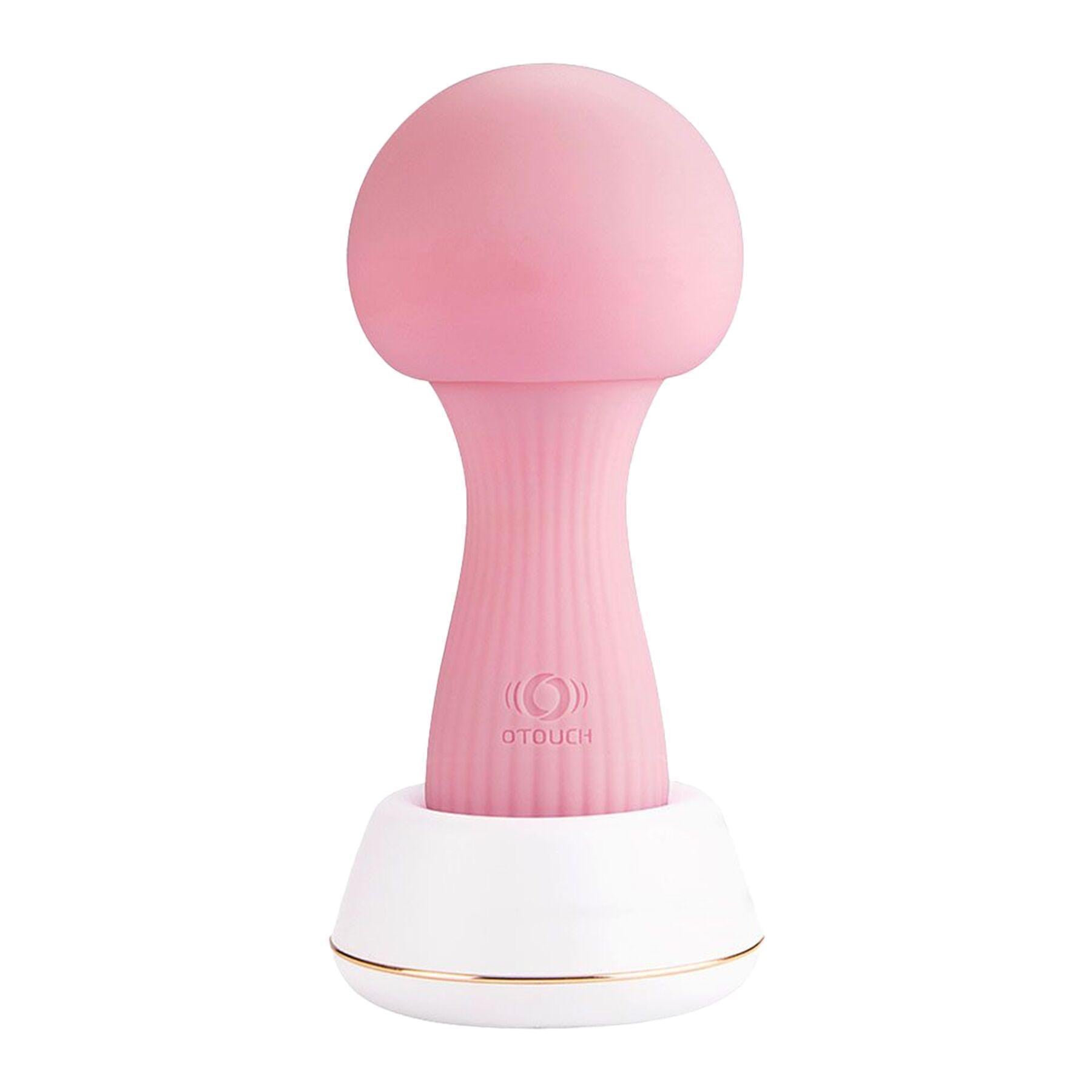 Вібромасажер Otouch MUSHROOM 7 режимів/функція нічника Pink (BL9426)