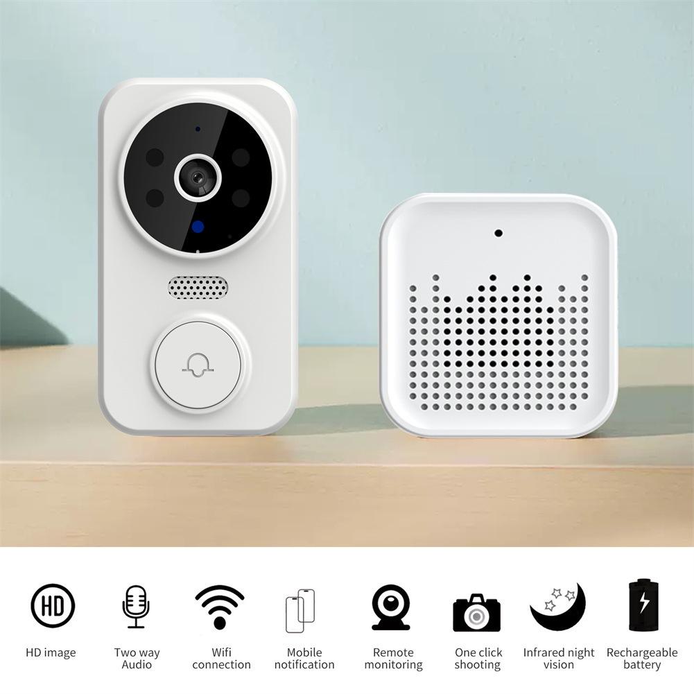 Домофон беспроводной Wi-Fi Smart Doorbell M8 (14704675) - фото 6