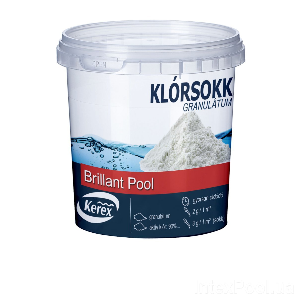 Быстрорастворимый шок Kerex для дезинфекции в гранулах 400 г (80023)