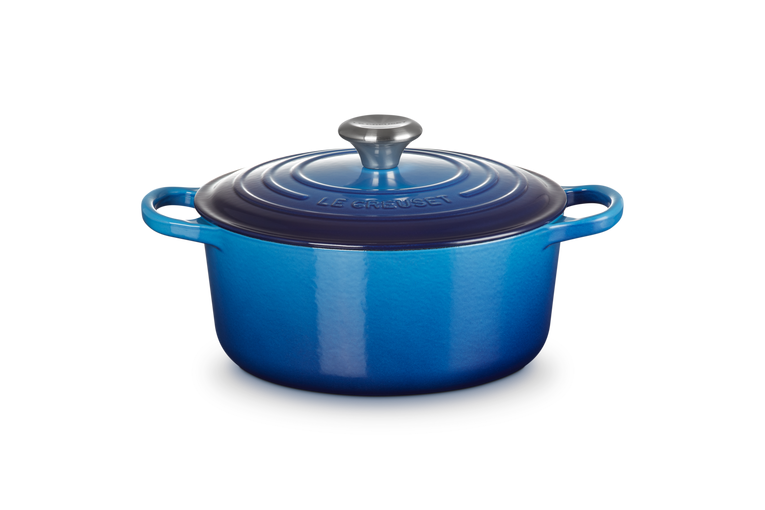 Каструля Le Creuset Signature з кришкою 4,2 л Синій (21177242202430) - фото 1