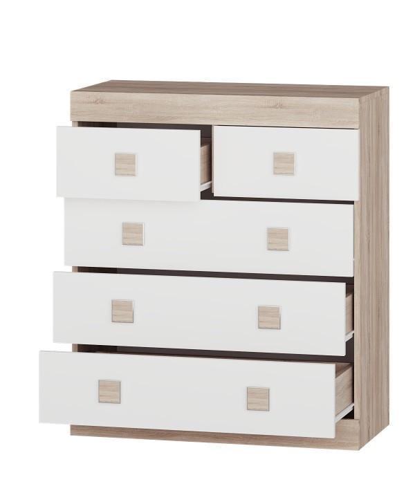 Спальня детская Эверест Соната-6 Дуб сонома/Белый (ЕВ20569) - фото 6 Спальня детская Эверест Соната-6 Дуб сонома/Белый (ЕВ20569) - фото 6