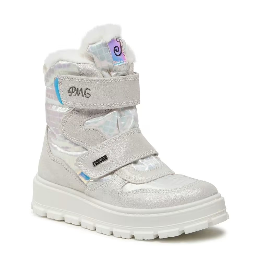 Ботинки зимние для девочки Primigi Gore-Tex 4873000 р. 27 17,1 см Серебристый (4800000462)
